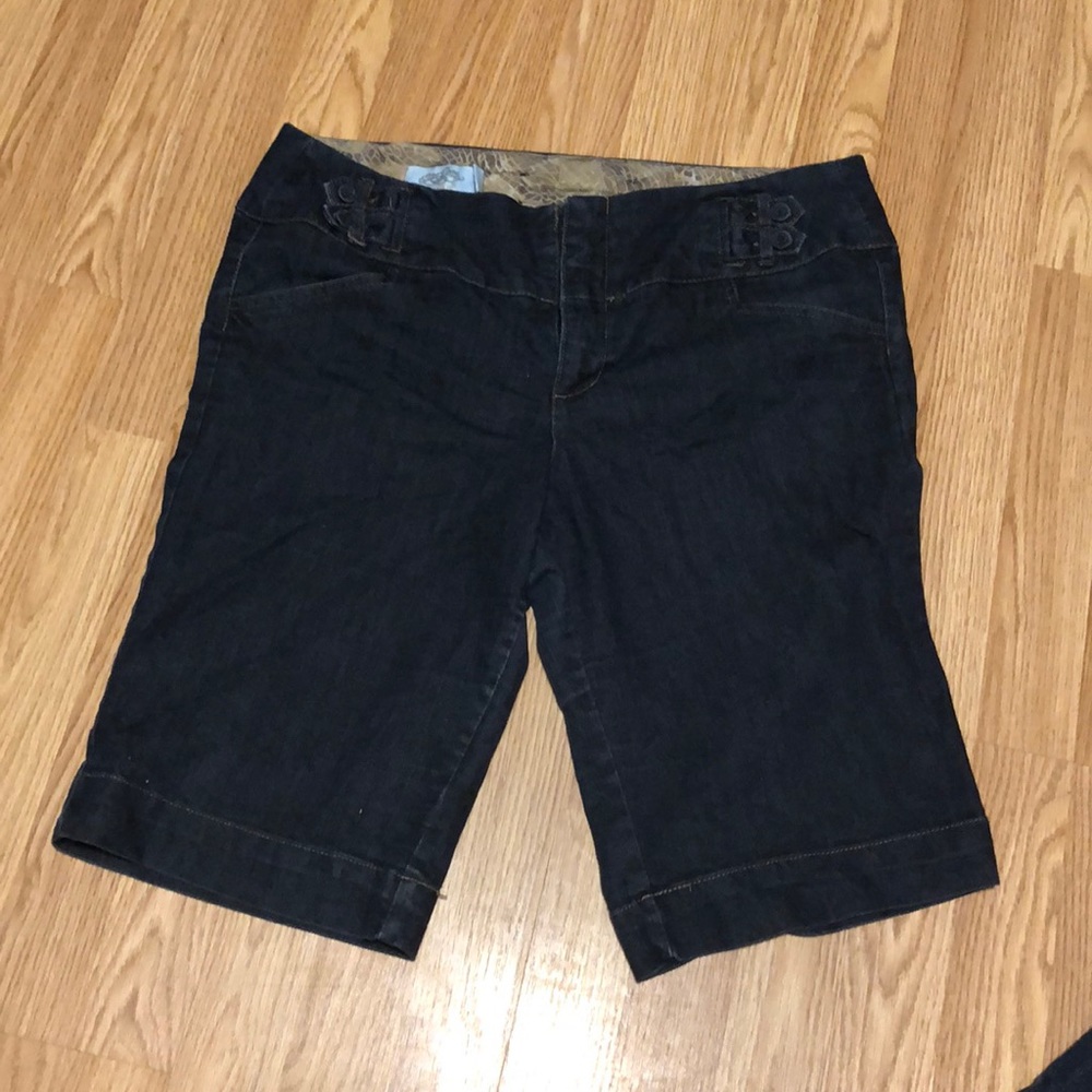 Blue jean shorts size 14W worn once
